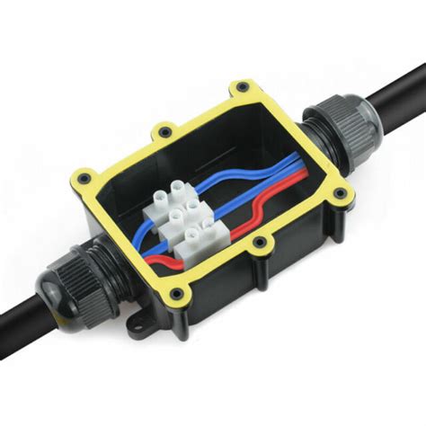 electrical cable connector box|connectors for connection box.